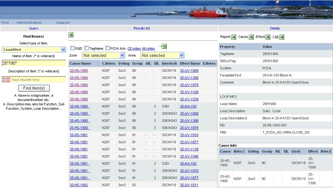 Safety Automation System Sasdb